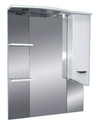 Дрея - 75 Зеркало - шкаф прав. (свет)