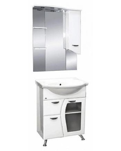 Дрея - 75 Зеркало - шкаф прав. (свет)