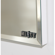 Орхидея - 85 Зеркало - шкаф лев. (свет) БЕЖ. эмаль