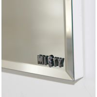 Орхидея - 85 Зеркало - шкаф прав. (свет) БЕЖ. эмаль