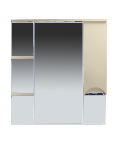 Кристи - 90 Зеркало - шкаф прав. (свет) БЕЖ.