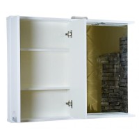 Куба- 105 Зеркало-шкаф(свет) лев.