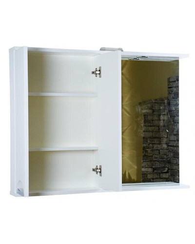 Куба- 105 Зеркало-шкаф(свет) лев.