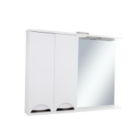 Куба- 105 Зеркало-шкаф(свет) лев.