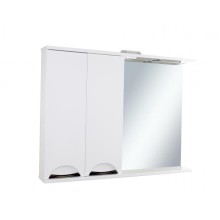 Куба- 105 Зеркало-шкаф(свет) лев.