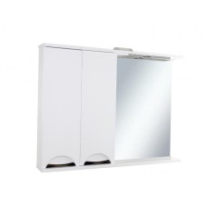 Куба- 105 Зеркало-шкаф(свет) лев.