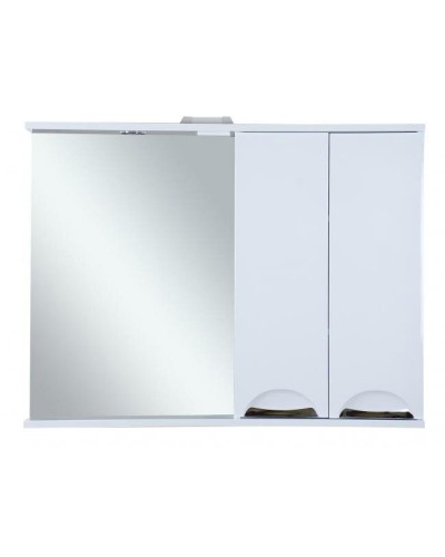 Куба- 105 Зеркало-шкаф(свет) прав.