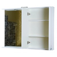 Куба- 105 Зеркало-шкаф(свет) прав.