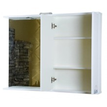 Куба- 105 Зеркало-шкаф(свет) прав.