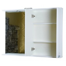 Куба- 105 Зеркало-шкаф(свет) прав.