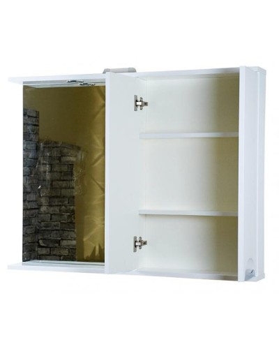 Куба- 105 Зеркало-шкаф(свет) прав.