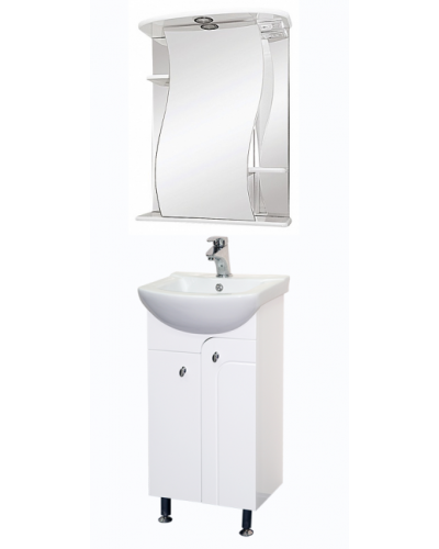 Лиана - 55 Зеркало - шкаф лев. (свет)