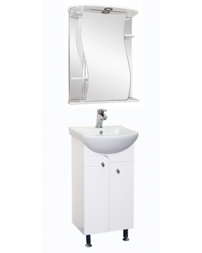 Лиана - 55 Зеркало - шкаф прав. (свет)