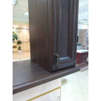 Рим -105 Зеркало с 2-мя шкафчиками, орех