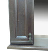 Рим -105 Зеркало с 2-мя шкафчиками, орех