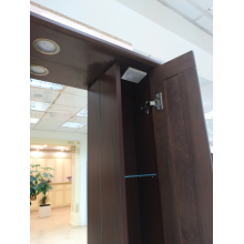 Рим -105 Зеркало с 2-мя шкафчиками, орех