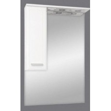 Стелла - 65  Зеркало - шкаф лев.(свет) с фацетом