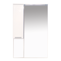 Стелла - 65  Зеркало - шкаф лев.(свет) с фацетом