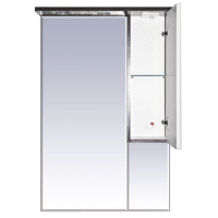 Стелла - 65  Зеркало - шкаф прав.(свет)  ВЕНГЕ