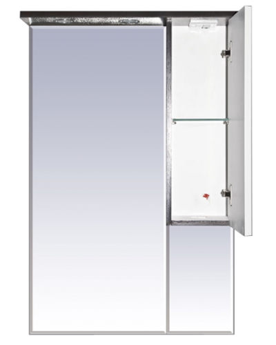 Стелла - 65  Зеркало - шкаф прав.(свет)  ВЕНГЕ