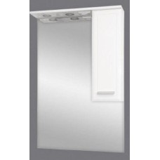 Стелла - 65  Зеркало - шкаф прав.(свет) с фацетом