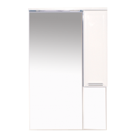 Стелла - 65  Зеркало - шкаф прав.(свет) с фацетом