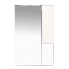 Стелла - 65  Зеркало - шкаф прав.(свет) с фацетом