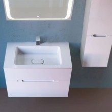 Зеркало 77х77 см Jorno Modul Mol.02.77/W