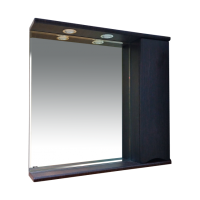 Элвис - 85 Зеркало-шкаф прав. (свет) венге