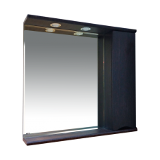 Элвис - 85 Зеркало-шкаф прав. (свет) венге