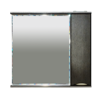 Элвис - 85 Зеркало-шкаф прав. (свет) венге