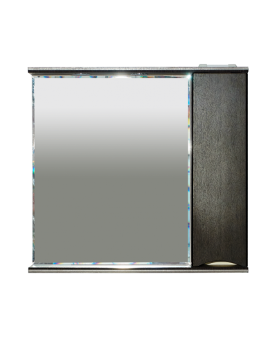 Элвис - 85 Зеркало-шкаф прав. (свет) венге