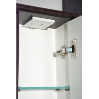 Элвис - 85 Зеркало-шкаф прав. (свет) венге