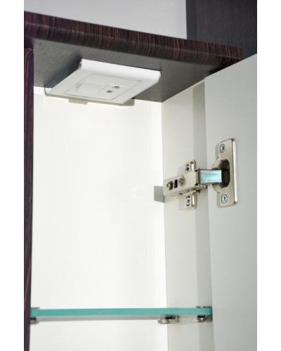 Элвис - 85 Зеркало-шкаф прав. (свет) венге