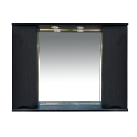 Элвис -105 Зеркало-шкаф (свет) венге