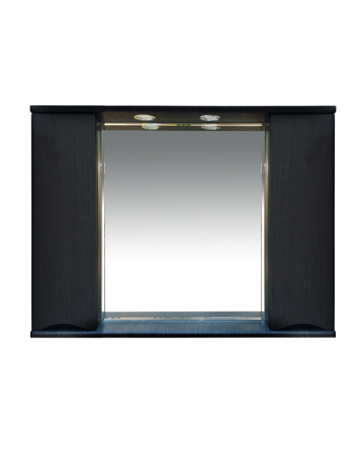 Элвис -105 Зеркало-шкаф (свет) венге