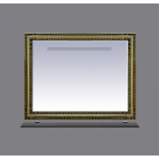 Fresko -105 Зеркало Краколет черный патина