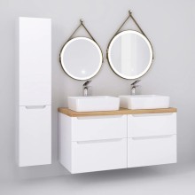 Зеркало 60х60 см Jorno Wood Wood.02.60/TK