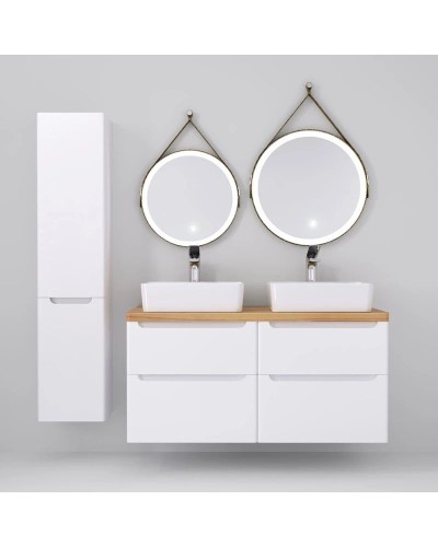 Зеркало 60х60 см Jorno Wood Wood.02.60/TK