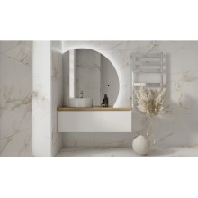 Зеркало 105х108,5 см Jorno Solis Sol.02.105/W