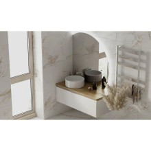 Зеркало 105х108,5 см Jorno Solis Sol.02.105/W