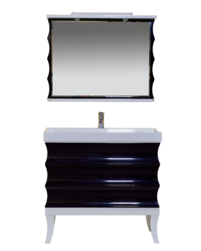 Чикаго -100 Зеркало чёрно-белое со светом