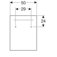 Зеркало 50х65 см Geberit Renova Compact 862350000