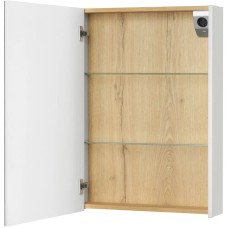 Зеркальный шкаф 57,8х81 см белый глянец L Roca Up ZRU9303015