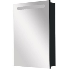 Зеркальный шкаф черный глянец 60,6х81 см R Roca Victoria Nord Black Edition ZRU9000099