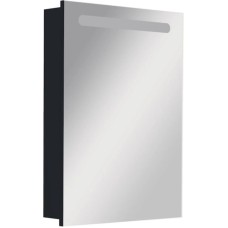 Зеркальный шкаф черный глянец 60,6х81 см L Roca Victoria Nord Black Edition ZRU9000098