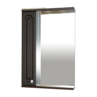 Александра - 55 Зеркало-шкаф лев. (свет) ВЕНГЕ