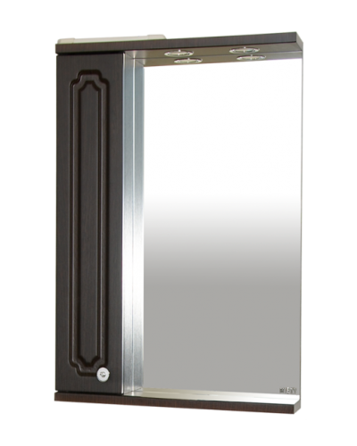 Александра - 55 Зеркало-шкаф лев. (свет) ВЕНГЕ