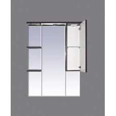 Александра - 75 Зеркало-шкаф прав. (свет) ВЕНГЕ