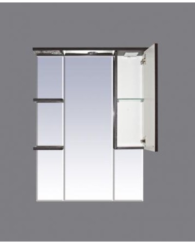 Александра - 75 Зеркало-шкаф прав. (свет) ВЕНГЕ